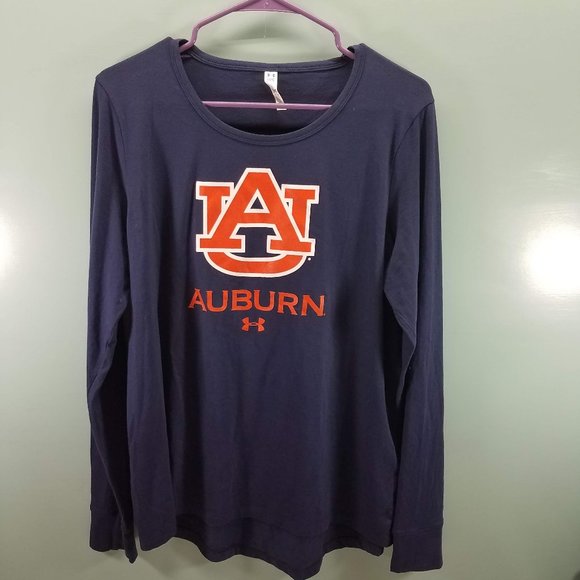 Under Armour Tops - Ladies Under Armor Auburn Long Sleeve Shirt NWT